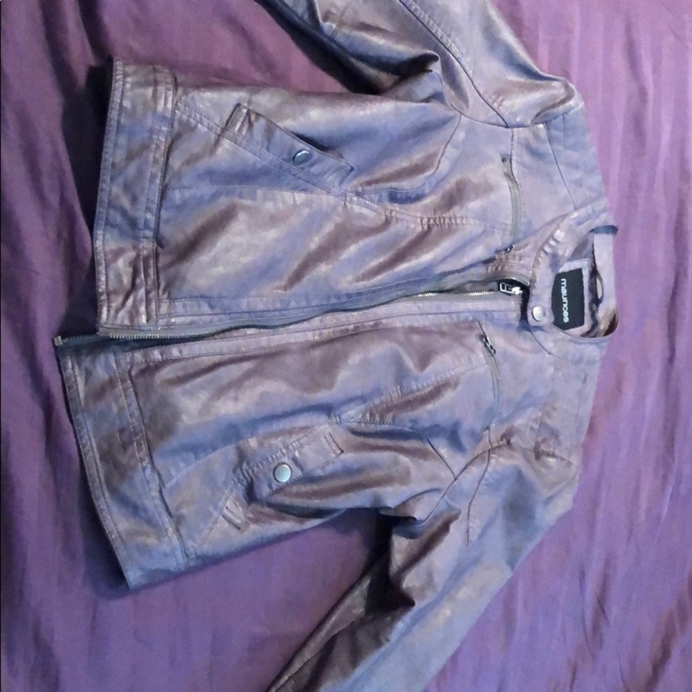 Leather jacket